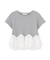 〈a／mie〉ホイップフリルTシャツ