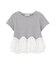 〈a／mie〉ホイップフリルTシャツ