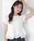 〈a／mie〉ホイップフリルTシャツ