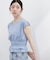 ウエストギャザーカットトップス