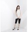 リボン付きギャザーブラウス