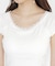 ＜a／mie＞カップ付きフレンチスリーブTシャツ