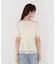 レーストリムペプラムニット