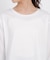 ＜a／mie＞レースヘム長袖Tシャツ