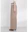 ＜a／mie＞ウエストレースワイドパンツ