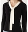 タイ付き部分シアーニット