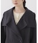 ＜a／mie＞ビッグカラーハーフコート 26AW