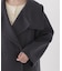＜a／mie＞ビッグカラーハーフコート 26AW
