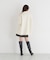 ＜a／mie＞ビッグカラーハーフコート 26AW