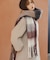 ＜a／mie＞ビッグカラーハーフコート 26AW