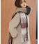 ＜a／mie＞ビッグカラーハーフコート 26AW