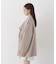 ＜a／mie＞ビッグカラーハーフコート 26AW