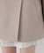 ＜a／mie＞ビッグカラーハーフコート 26AW