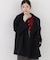 ＜a／mie＞ビッグカラーハーフコート 26AW