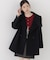 ＜a／mie＞ビッグカラーハーフコート 26AW