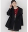 ＜a／mie＞ビッグカラーハーフコート 26AW