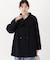 ＜a／mie＞ビッグカラーハーフコート 26AW