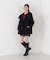 ＜a／mie＞ビッグカラーハーフコート 26AW