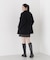 ＜a／mie＞ビッグカラーハーフコート 26AW