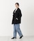 ＜a／mie＞ビッグカラーハーフコート 26AW