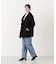 ＜a／mie＞ビッグカラーハーフコート 26AW