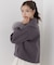 フェイクファー付きワイドカラーショートコート 26AW