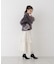 フェイクファー付きワイドカラーショートコート 26AW