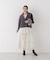 フェイクファー付きワイドカラーショートコート 26AW