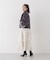 フェイクファー付きワイドカラーショートコート 26AW