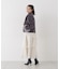 フェイクファー付きワイドカラーショートコート 26AW