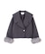フェイクファー付きワイドカラーショートコート 26AW