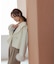 フェイクファー付きワイドカラーショートコート 26AW