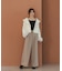 フェイクファー付きワイドカラーショートコート 26AW