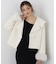 フェイクファー付きワイドカラーショートコート 26AW