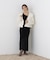 フェイクファー付きワイドカラーショートコート 26AW