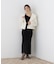 フェイクファー付きワイドカラーショートコート 26AW