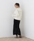 フェイクファー付きワイドカラーショートコート 26AW