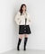 フェイクファー付きワイドカラーショートコート 26AW