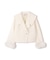 フェイクファー付きワイドカラーショートコート 26AW