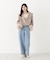 フェイクファー付きワイドカラーショートコート 26AW