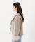 フェイクファー付きワイドカラーショートコート 26AW