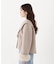 フェイクファー付きワイドカラーショートコート 26AW