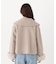 フェイクファー付きワイドカラーショートコート 26AW