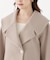 フェイクファー付きワイドカラーショートコート 26AW