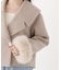 フェイクファー付きワイドカラーショートコート 26AW