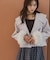 フェイクファー付きワイドカラーショートコート 26AW