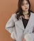 フェイクファー付きワイドカラーショートコート 26AW