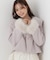 フェイクファー付きワイドカラーショートコート 26AW