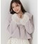 フェイクファー付きワイドカラーショートコート 26AW