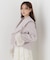 フェイクファー付きワイドカラーショートコート 26AW